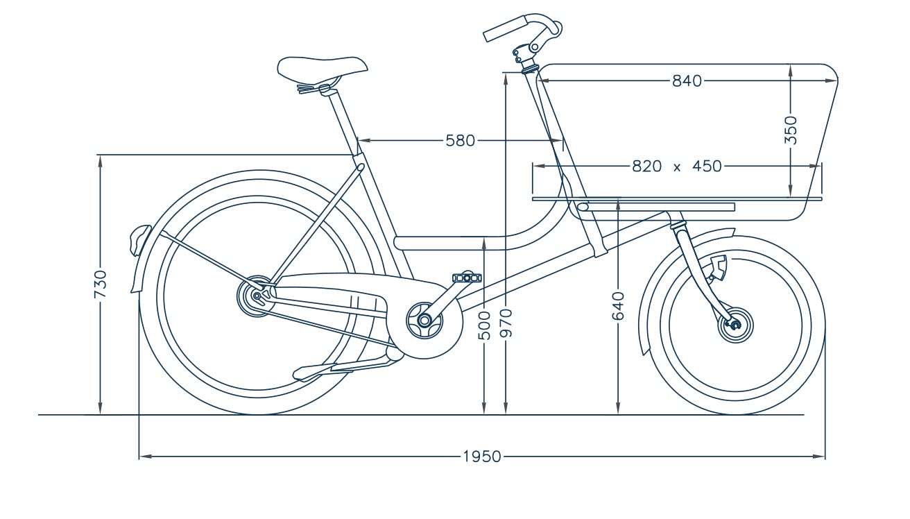 Bicicapace E-Pelican CargoLine